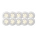 10-tlg. LED Einbaustrahlerset "Cosa 45"