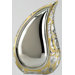 Silver / Gold TearDrop Large / Adult Brass Urn