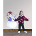 Build A Snowman Peel and Stick Wall Decal