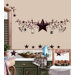 Country Stars and Berries Peel and Stick Wall Decal