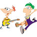 Licensed Designs Phineas and Ferb Peel and Stick Giant Wall Decal