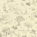 Winnie The Pooh - Toile Wallpaper in Cream / Green