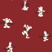 Mickey Autographs and Silhouettes Wallpaper in Red Background