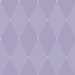 Harlequin Wallpaper in Purple with Pink Gems
