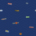 Cars Logo Wallpaper in Blue
