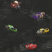 Cars Racing Wallpaper in Black