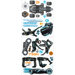 Tron Peel and Stick Wall Decal