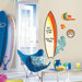 Surfs Up Dry Erase Peel and Stick Giant Wall Decal