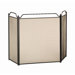 3 Panel Steel Fireplace Screen