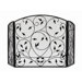 Leaves 3 Panel Wrought iron Fireplace Screen