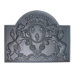 Lions Cast Iron Fire Back