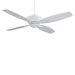 52" New Era 4 Blade Ceiling Fan with Remote