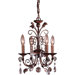 4 Light Mini Chandelier
