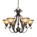 Brompton 6 Light Chandelier