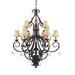 Bellasera  Chandelier in Castlewood Walnut
