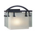 One Light Wall Sconce in Black