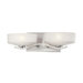 Eclante Two Light Bath Vanity in Brushed Nickel