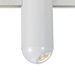 Halo series Galileo LEDme Track Luminaire Flood Lens in Brushed Nickel