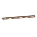 25 Watt Six Light Cabinet Xenon Light Strip with Frosted Lens