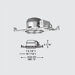 6" Line Voltage Non-IC New Construction Shallow Housing