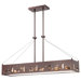 Bling Bang 6 Light Kitchen Island Pendant