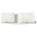 Curvy Corner 2 Light Bath Vanity Light