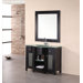 Rome 43" Single Sink Vanity Set in Espresso