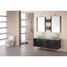 Modena 60" Double Sink Vanity Set in Espresso