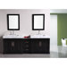 Odyssey 90" Double Sink Bathroom Vanity