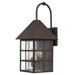 Townsend  Outdoor Wall Lantern in Rust