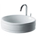 Solerno Vessel Sink in White