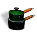 Cast Iron Saucepan with Lid