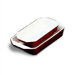 11' X 6.875' Enamel Cast Iron Rectangular Dish