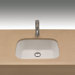 Universal Flex Undermount Bathroom Sink in White