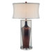 32" One Light Table Lamp in Brushed Nickel