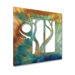 Sunset Forest Metal Wall Hanging