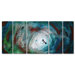 Blown Aloft Metal Wall Hanging