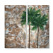 Tropical Dance IV Metal Art