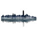 Hong Kong Reflection Metal Wall Sculpture