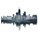 Chicago Reflection II Wall Sculpture