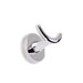 Diana Wall Mounted Double Robe Hook in Chrome