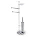 Elite Free Standing Classic Style Four Function Bathroom Butler in Chrome