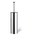 Holiday Free Standing Rounded Toilet Brush Holder in Chrome