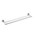 Medea 24" Wall Mounted Double Towel Bar in Chrome