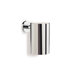 Medea Wall Mounted Round and Toothbrush Holder in Chrome