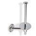 Pegaso Wall Mounted Spare Toilet Roll Holder in Chrome