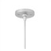 Fusion Jack Round Flush LED Canopy in Polished Chrome