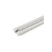 LED Illuminated Monorail End Cap in Satin Nickel