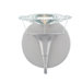 Dimensions One Light Wall Sconce in Satin Nickel