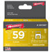 5/16" x 5/16" Clear T59 Staples 591189